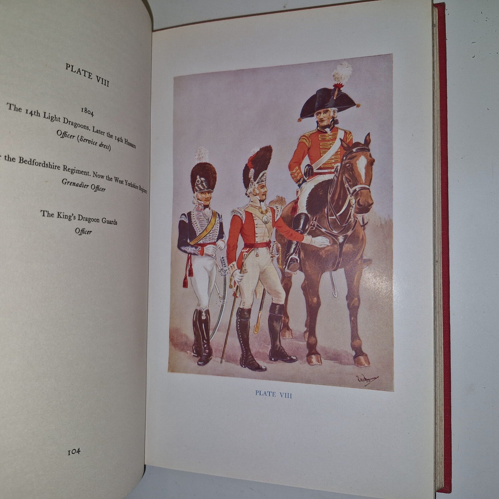 A History Of The Regiments & Uniforms Of The British Army Major R. M. Barnes 1st5