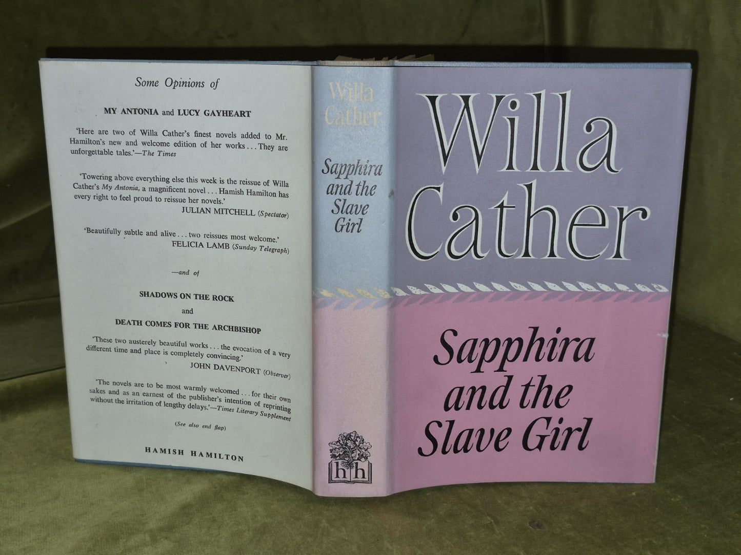 Willa Cather Lucy Gayheart O Pioneers! Sapphira and the Slave Girl A Lost Lady4