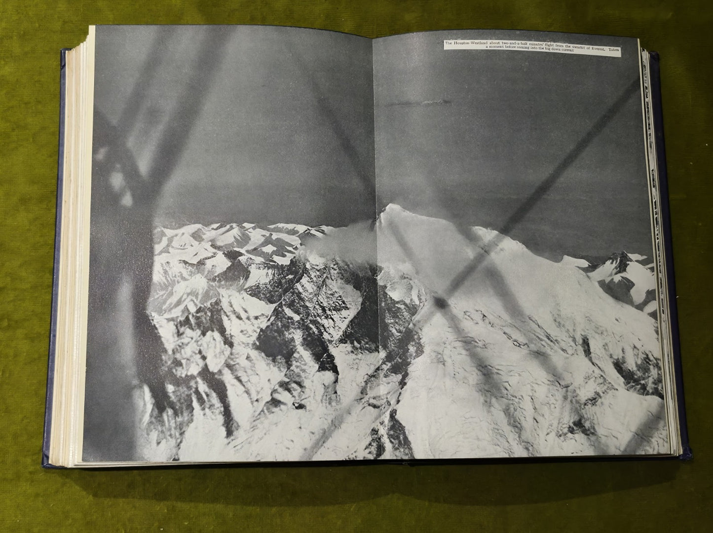 FIRST OVER EVEREST.   THE HOUSTON-MOUNT EVEREST EXPEDITION 1933/ PUB.BODLEY HEAD6