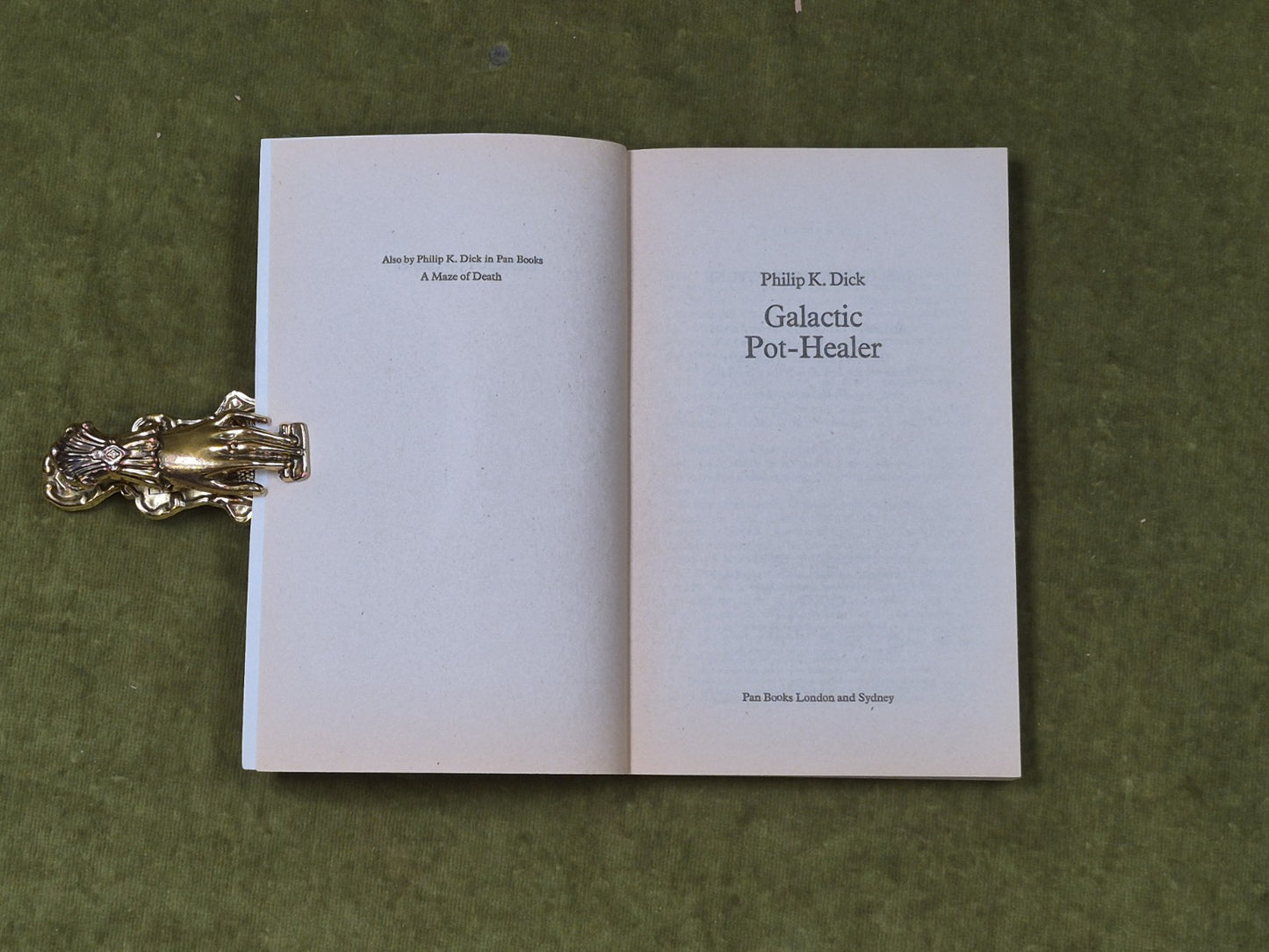 GALACTIC POT-HEALER By Philip K. Dick , Pan Publishing 1977 2nd Paperback3