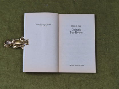 GALACTIC POT-HEALER By Philip K. Dick , Pan Publishing 1977 2nd Paperback3