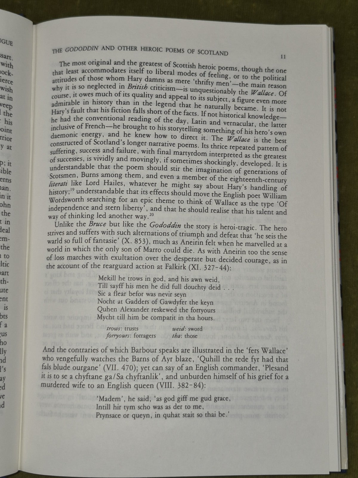 Scotland and the Lowland Tongue Studies in the Language Mcclure 19835