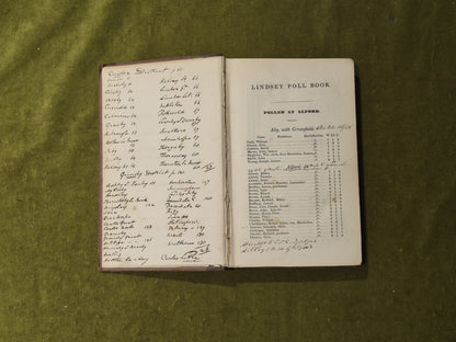 The Pool Book for the Parts of Lindsey in the County of Lincoln August 18415