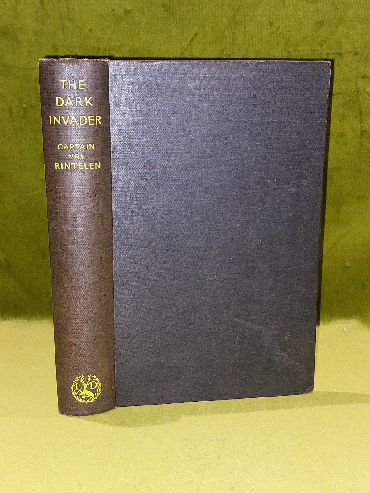 The Dark Invader: Reminiscences of a German Naval Officer (1933) Rintelen0