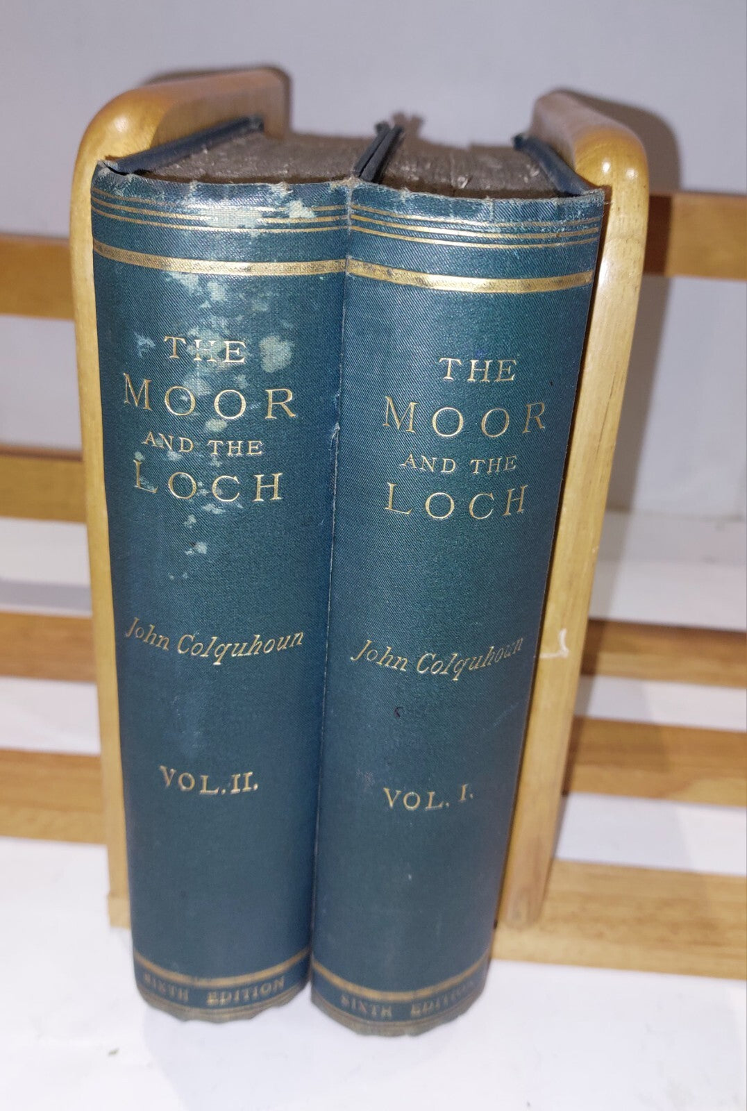 The Moor and the Loch (vol. 1 & 2) John Colquhoun. Volume 1 And 2 1884 0