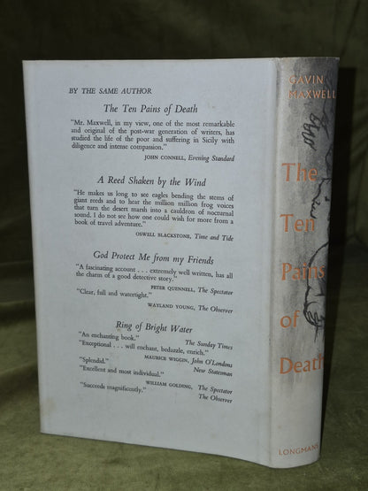 The Ten Pains of Death Gavin Maxwell Longmans 1961 Third Impression1