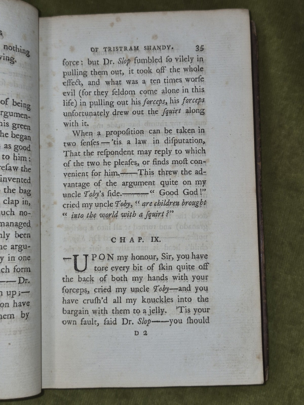 The Works of Laurence Sterne 1780 Volume 2 W Strahan Odd Volume7