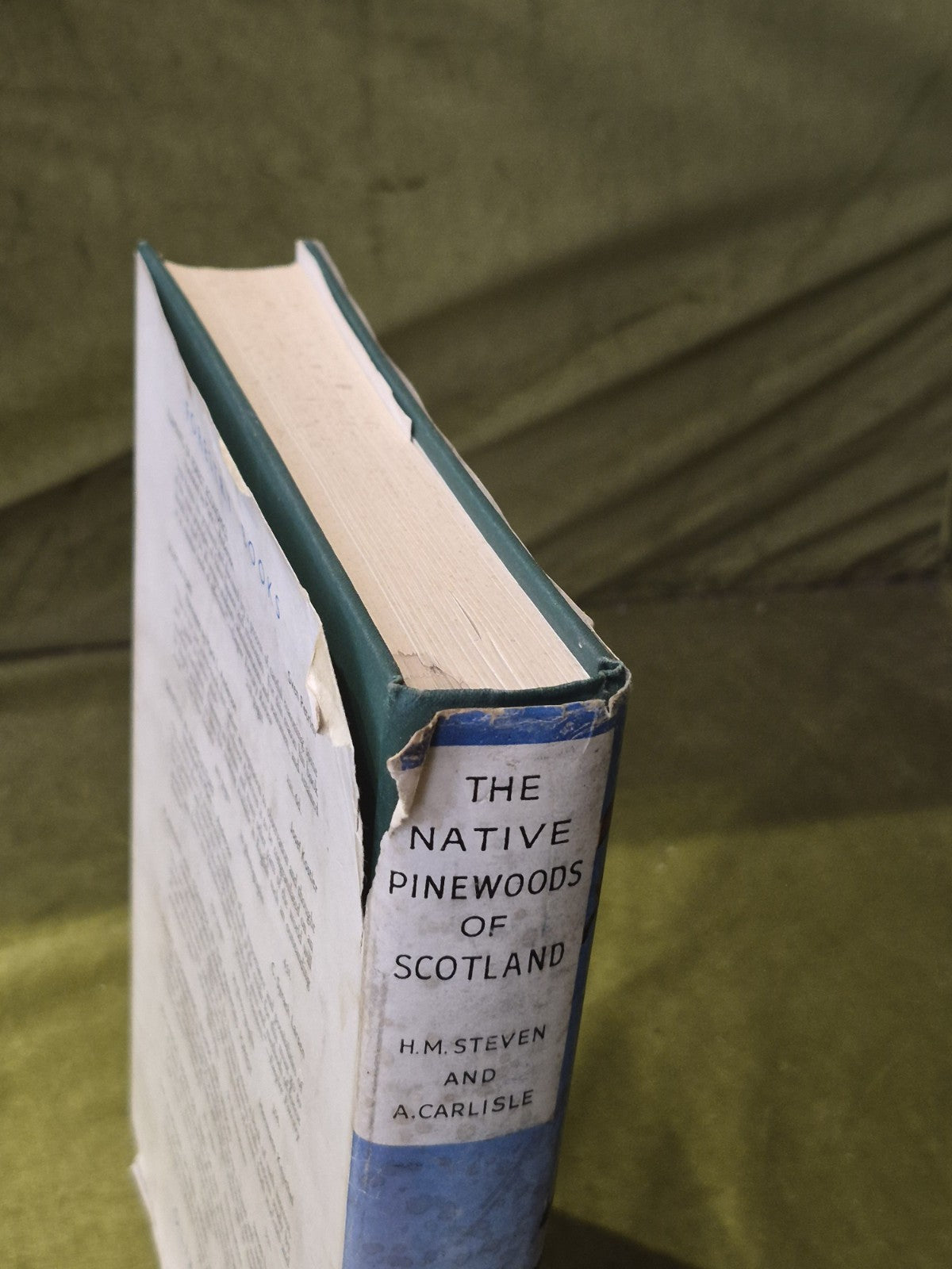The Native Pinewoods of Scotland - H. M Steven & A. Carlisle, 1st HB DJ 19593