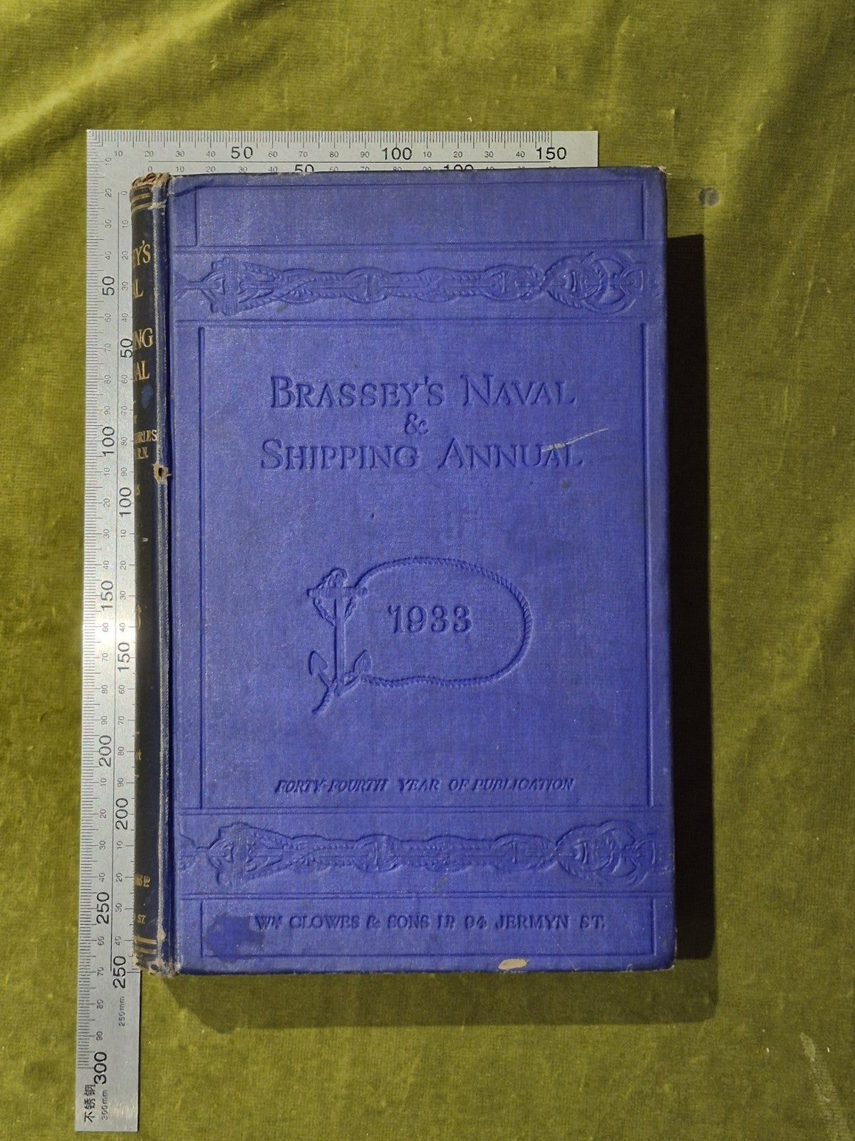 Brassey's Naval and Shipping Annual 1933 - Robinson, Ross3