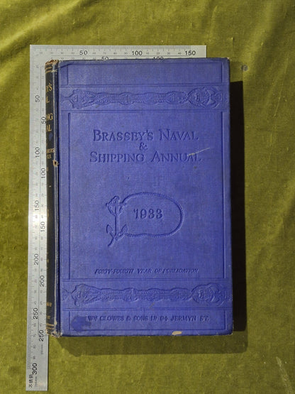 Brassey's Naval and Shipping Annual 1933 - Robinson, Ross3
