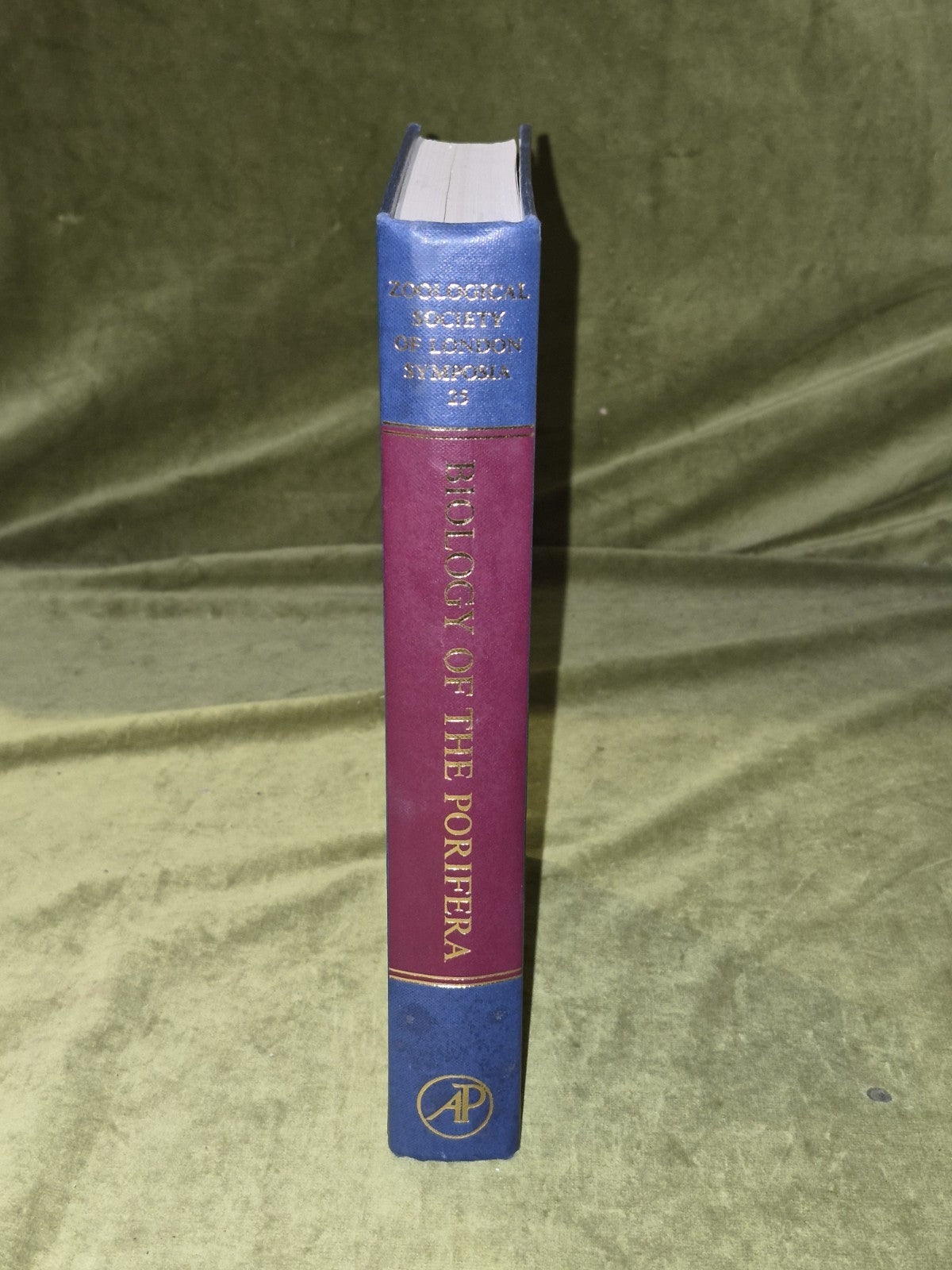 The Biology of the Porifera - W G Fry - Academic Press 19812