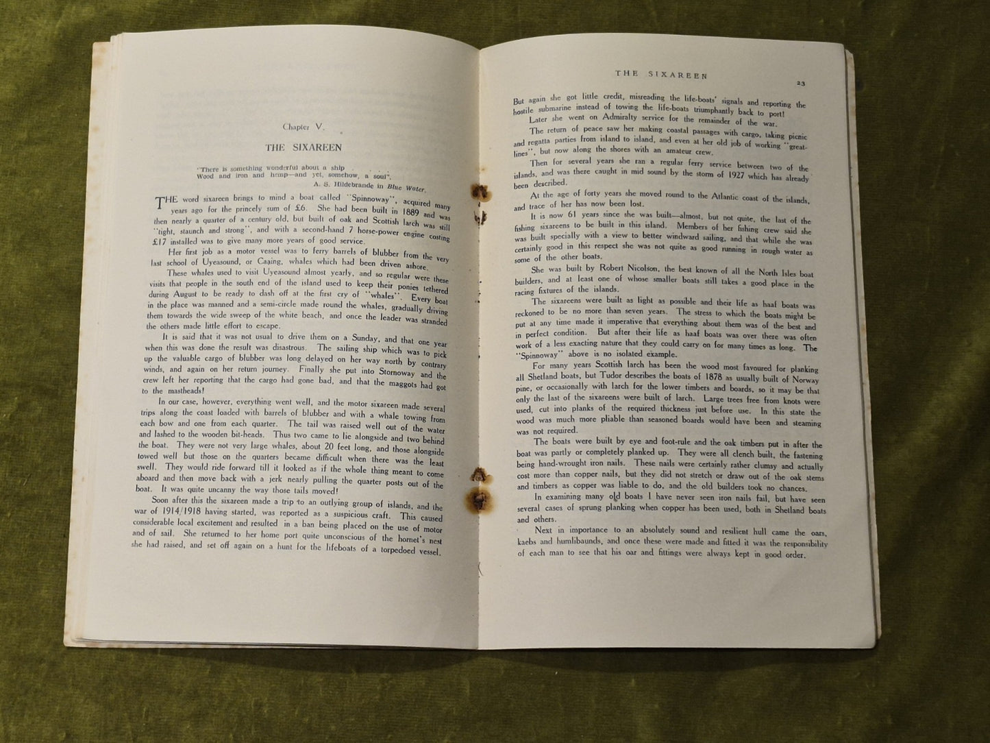 The Sixareen and her Racing Descendants - Charles Sandison 1st Ed 19544