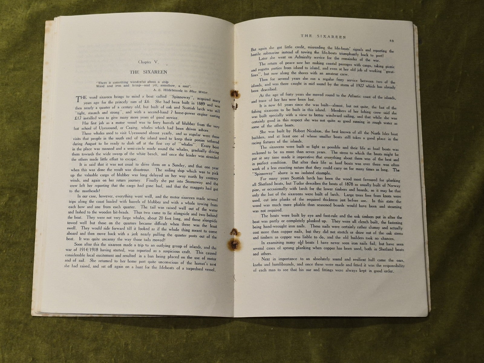 The Sixareen and her Racing Descendants - Charles Sandison 1st Ed 19544
