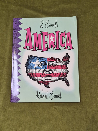 R. Crumb's America by Robert Crumb , Knockabout 1994 Paperback0