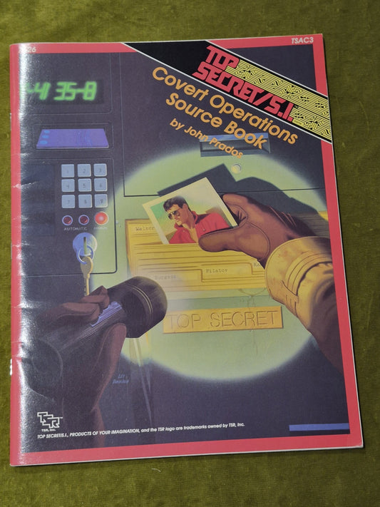Top Secret / S.I. - Covert Operations Source Book TSAC3 - John Prados - TSR 76260