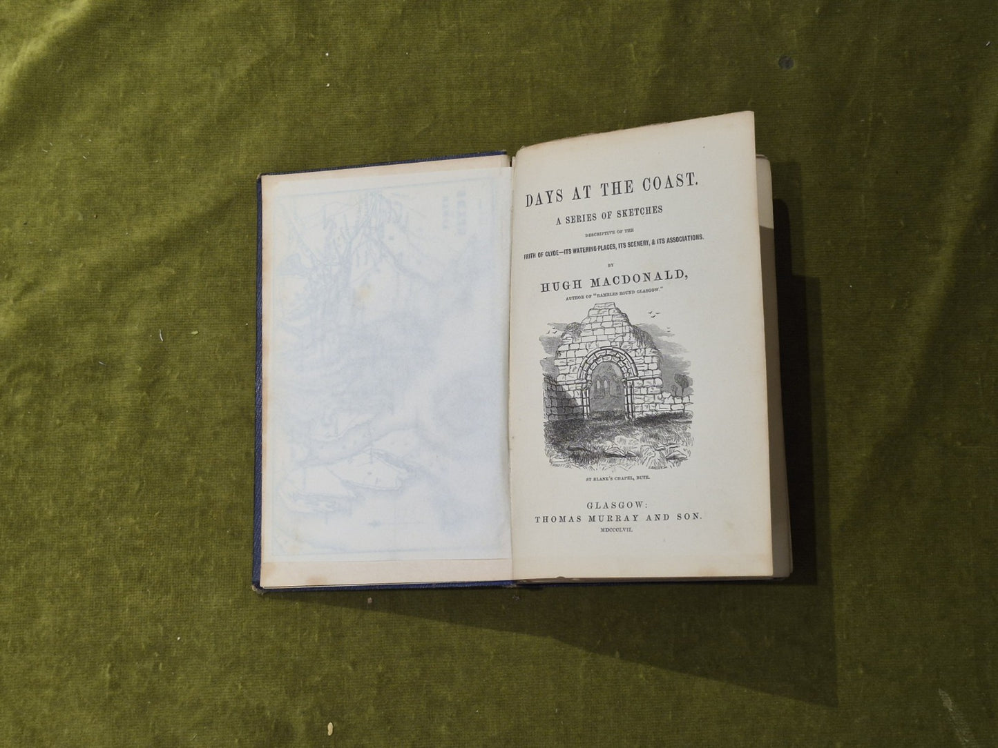 DAYS AT THE COAST - Hugh Macdonald , Murray & Son 1857 HB5