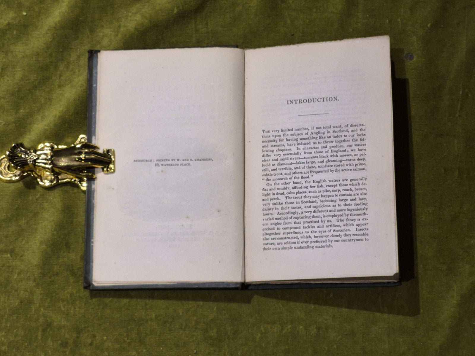 The Art of Angling as Practiced in Scotland - Thomas Tod Stoddart 2nd 18365