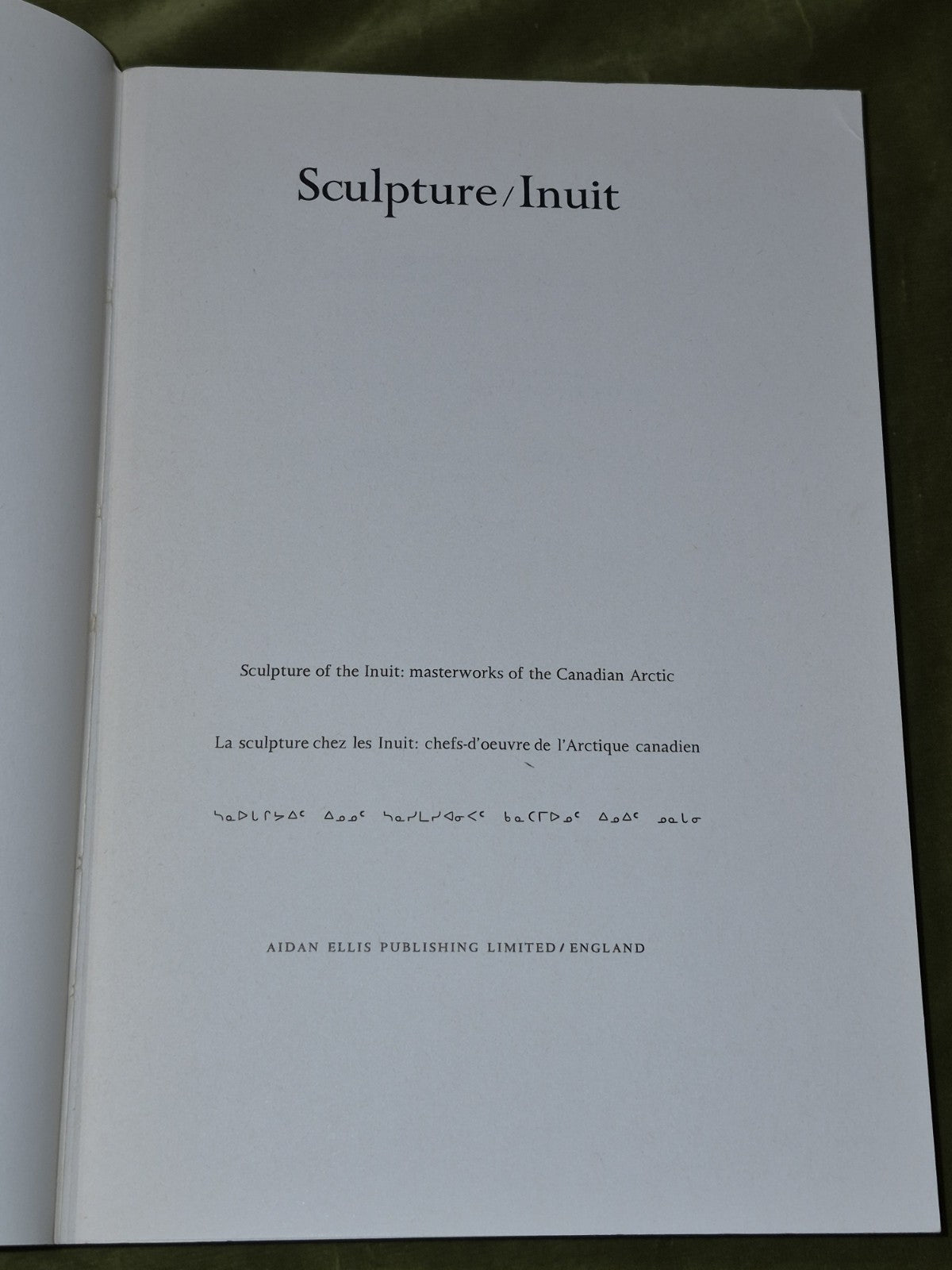 Sculpture / Inuit Eskimo (1971) George Elliott5