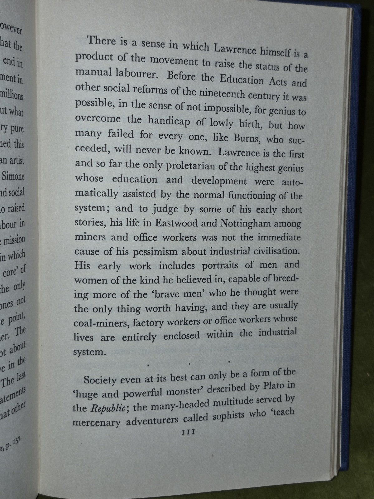 Brave Men - A Study of D. H. Lawrence & Simone Weil (1958 First) Richard Rees9