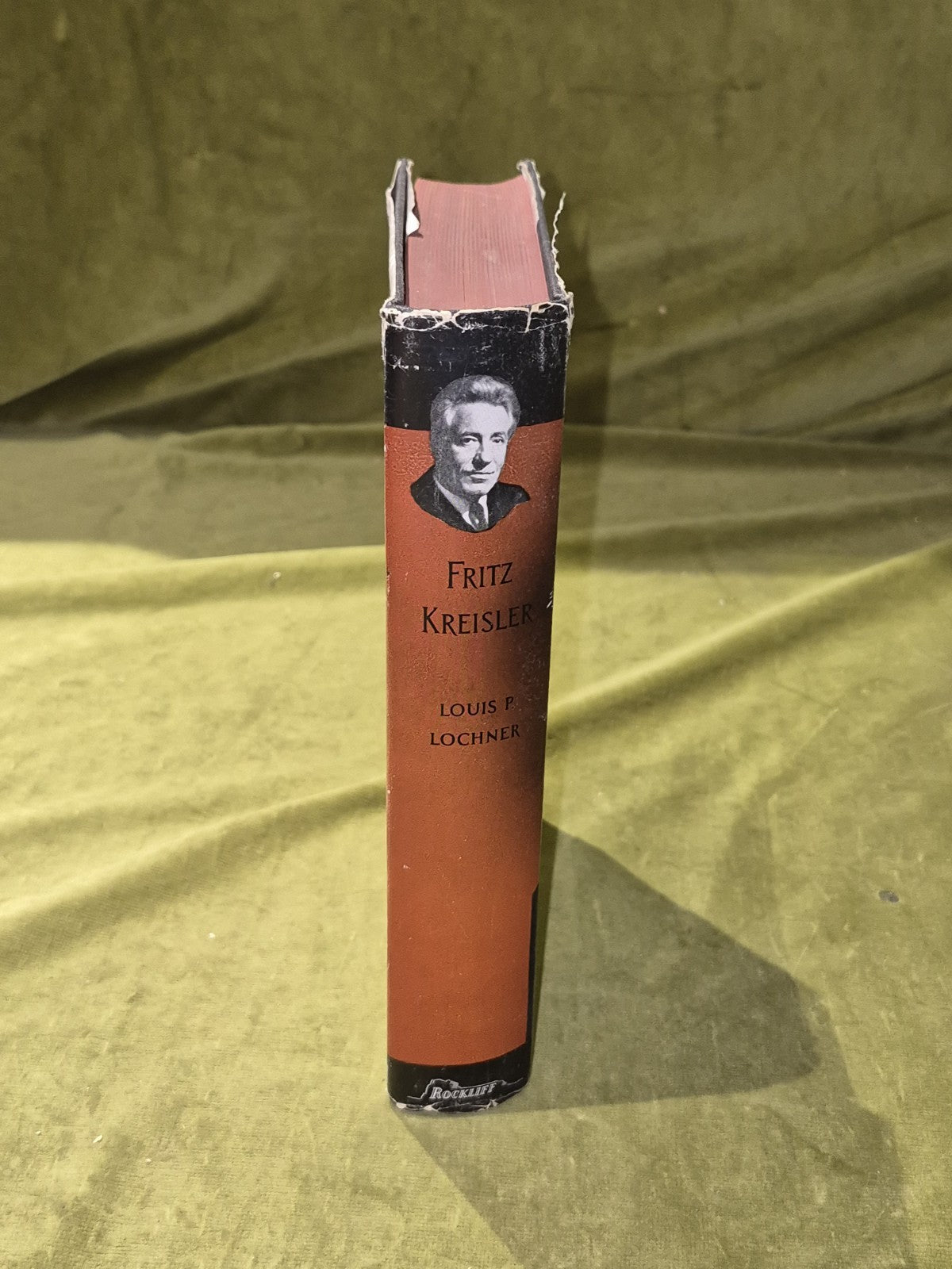 Fritz Kreisler - Louis P. Lochner - 1951 1st Edition Hardcover with Dust Jacket2
