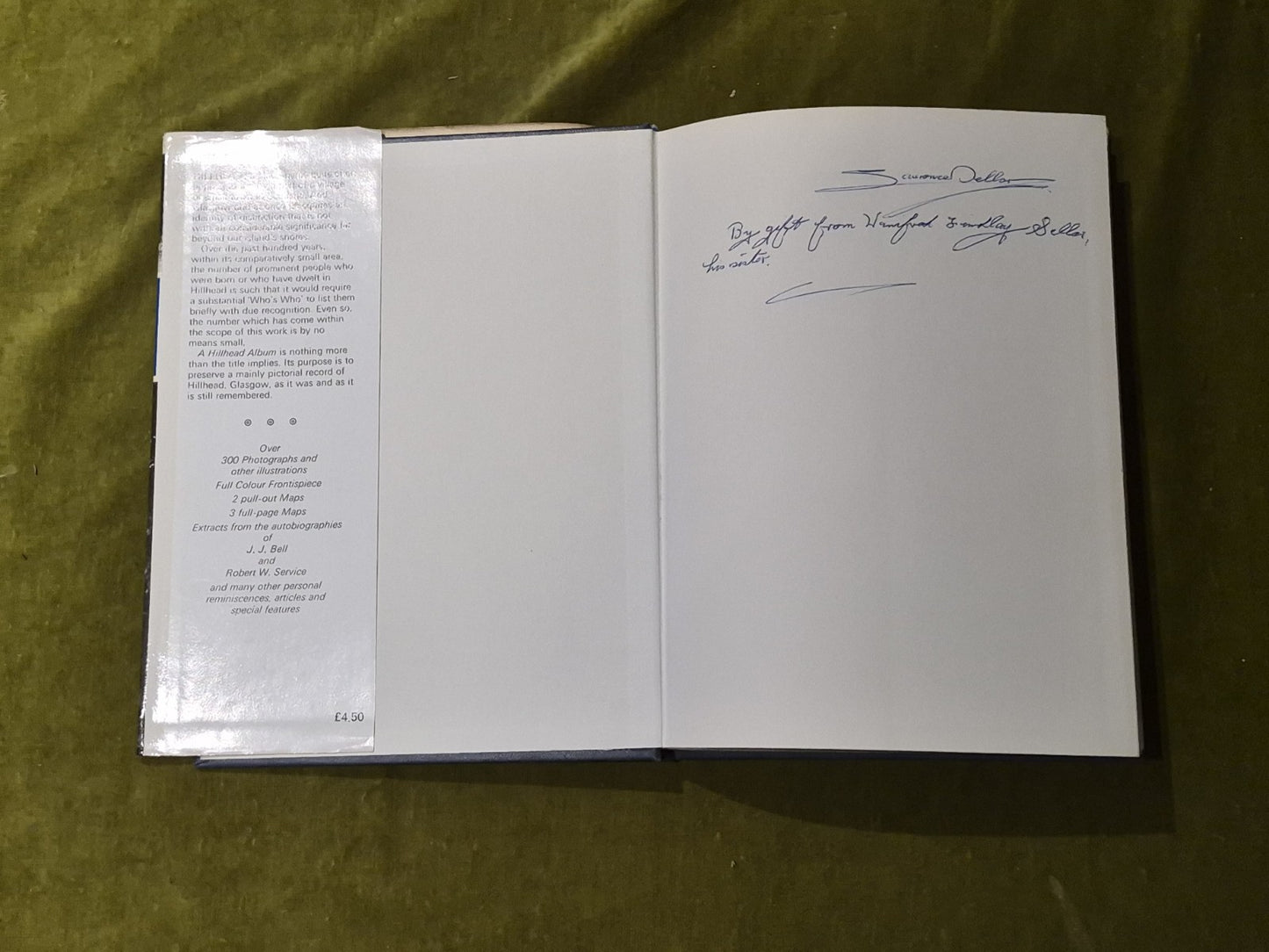 A Hillhead Album : Glasgow W2 - Henry Brougham Morton 1st 1973 HB DJ2