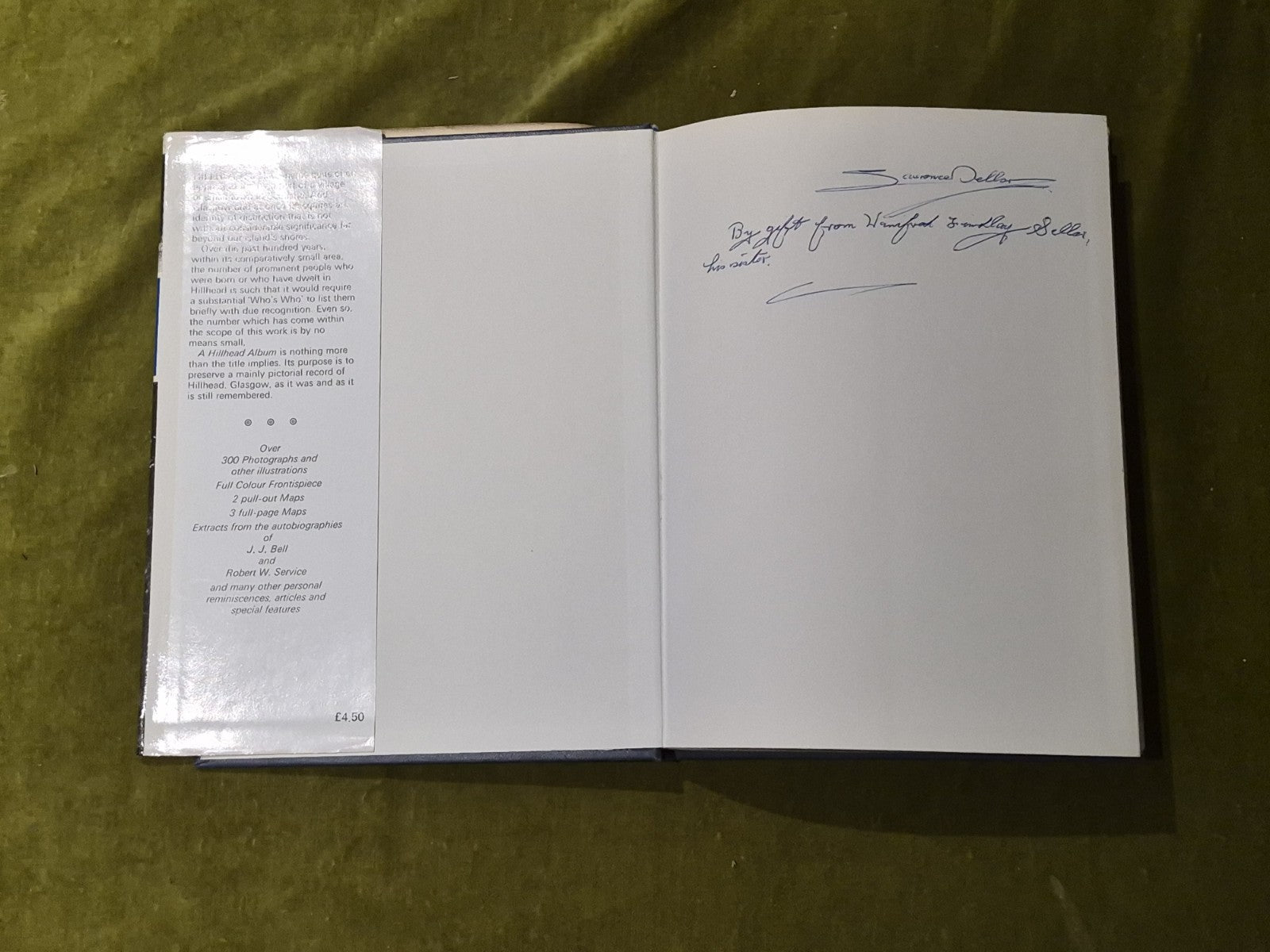 A Hillhead Album : Glasgow W2 - Henry Brougham Morton 1st 1973 HB DJ2