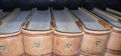 THE WORKS OF CHARLES DICKENS - 20 Volume Set In Leather GRESHAM 1912 VGC8