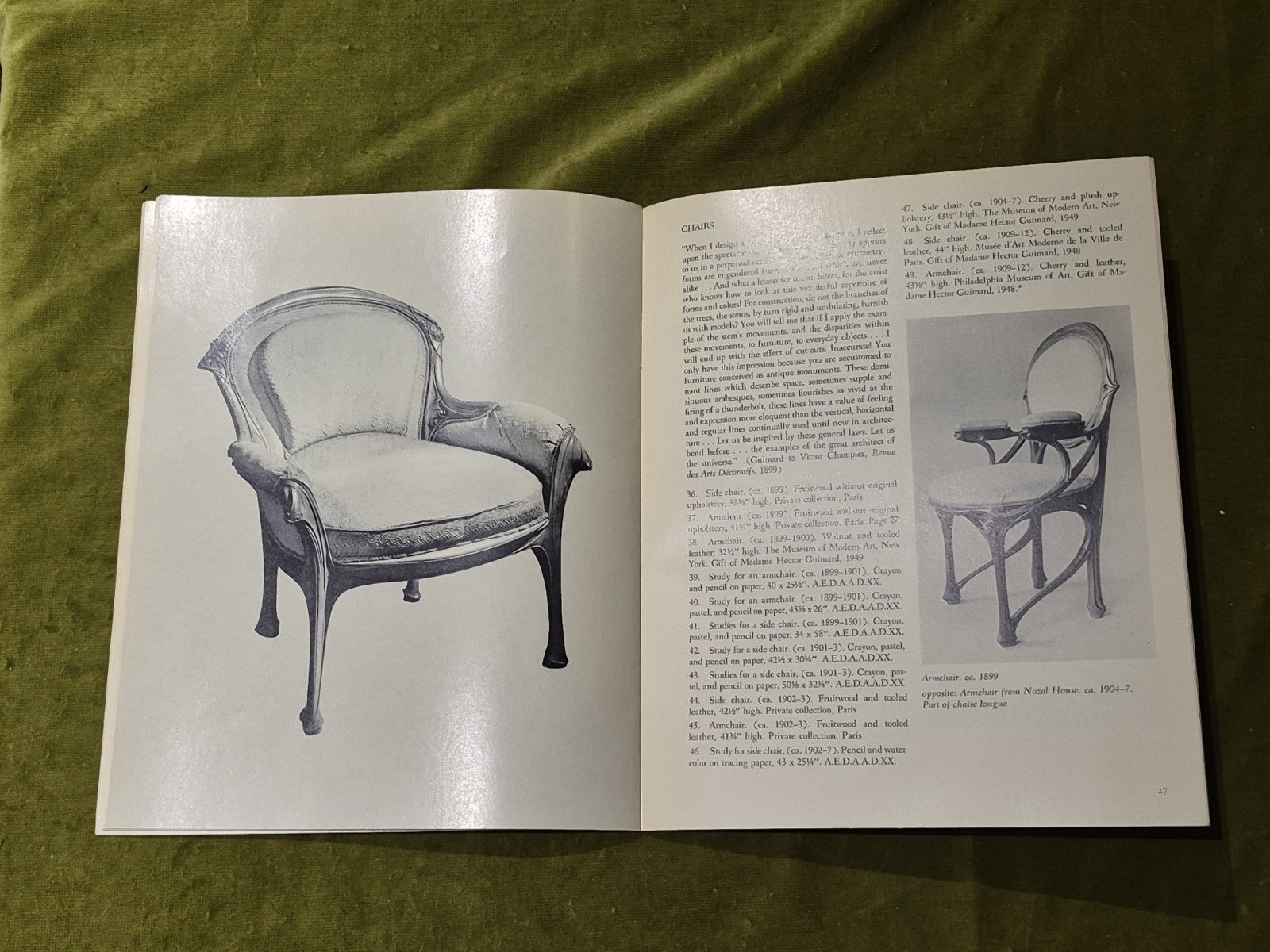 F Lanier GRAHAM / HECTOR GUIMARD, 1st Edition 1970, MoMA4