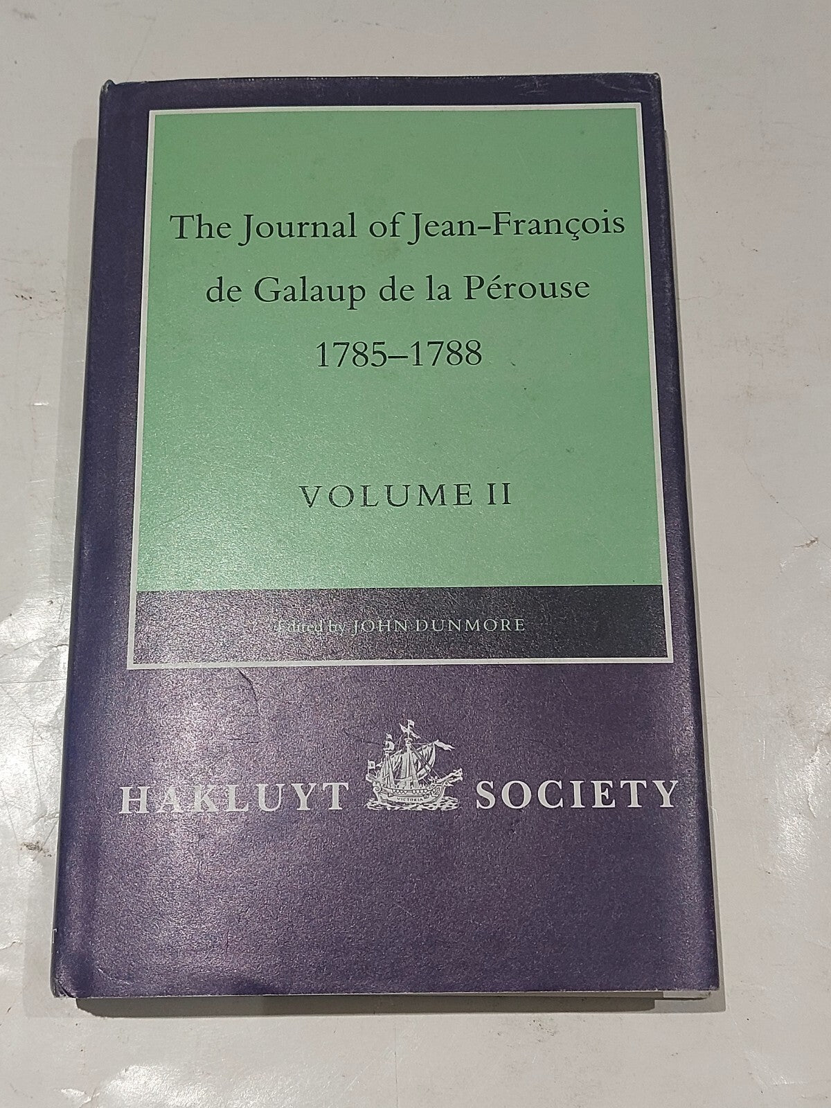 Journal Of JeanFrancois De Galaup De La Perouse 17851788 [Vol. 2] Hakluyt 19950