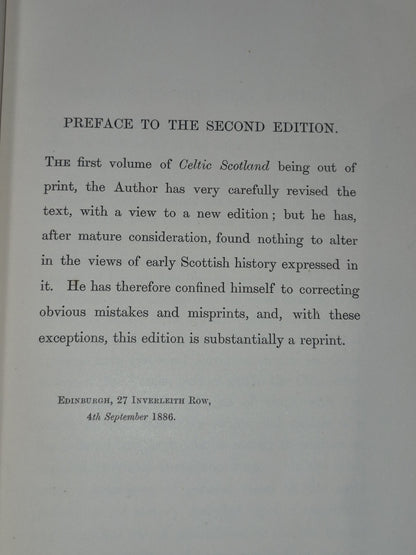 Celtic Scotland a History of Ancient Alban 1886 William Skene7