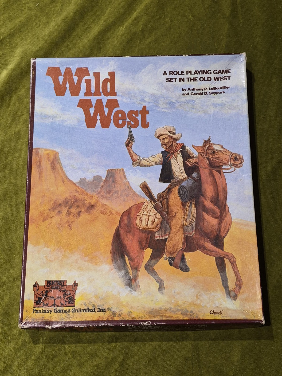 Wild West: A Role Playing Game Fantasy Games Unlimited #2501 Complete0