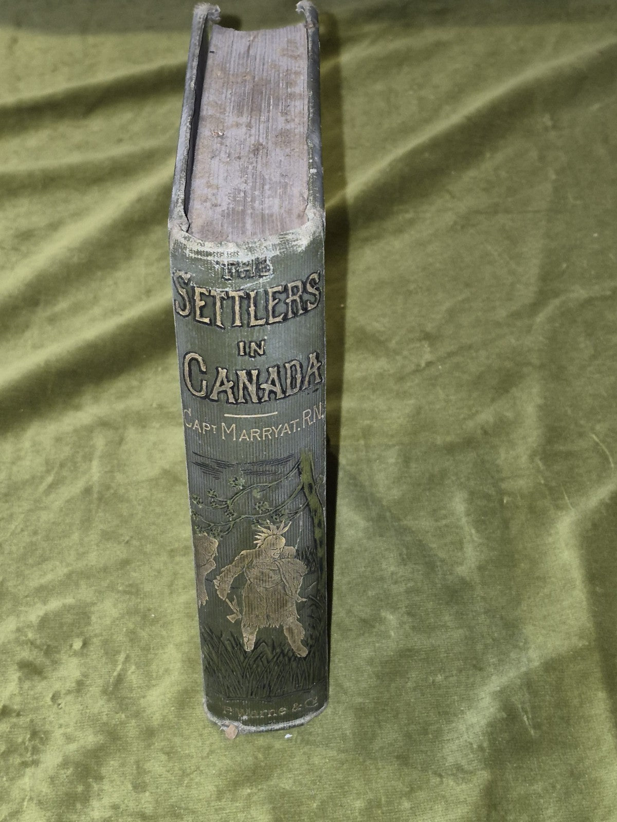 The Settlers in Canada  Captain Marryat  Frederick Warne & Co   Circa 18982