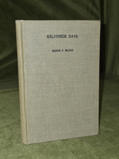 Kelvinside Days Alison Blood 1929 John Smith & Son Glasgow0
