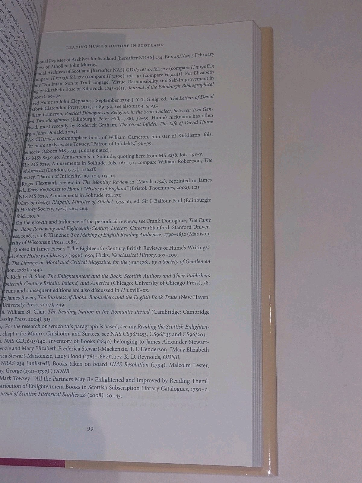 David Hume: Historical Thinker, Historical Writer  Mark G. Spencer (2013) Hb 3