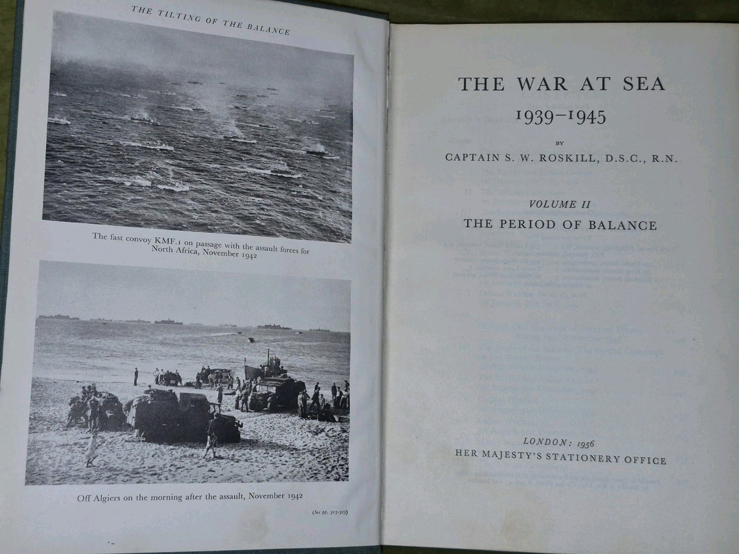 History of The Second World War - Vol I & 2 - The War At Sea by S. Roskill HMSO9