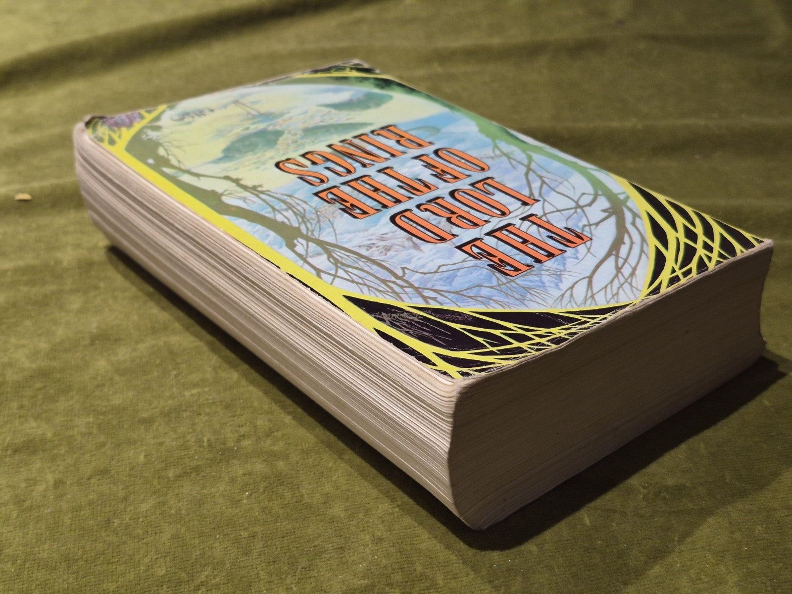 The Lord of the Rings Trilogy Tolkien 1971 Seventh Impression Paperback5