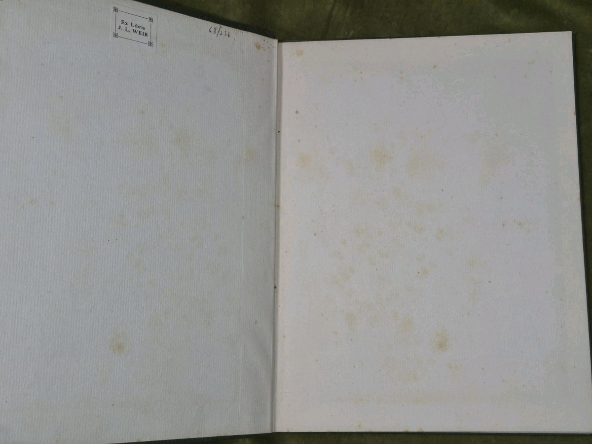 David Murray A Bibliographical Memoir By Sylvia W. Murray 19332