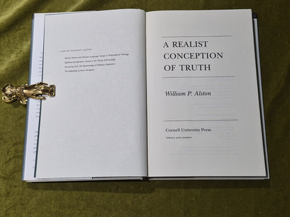 A Realist Conception of Truth - William P. Alston4