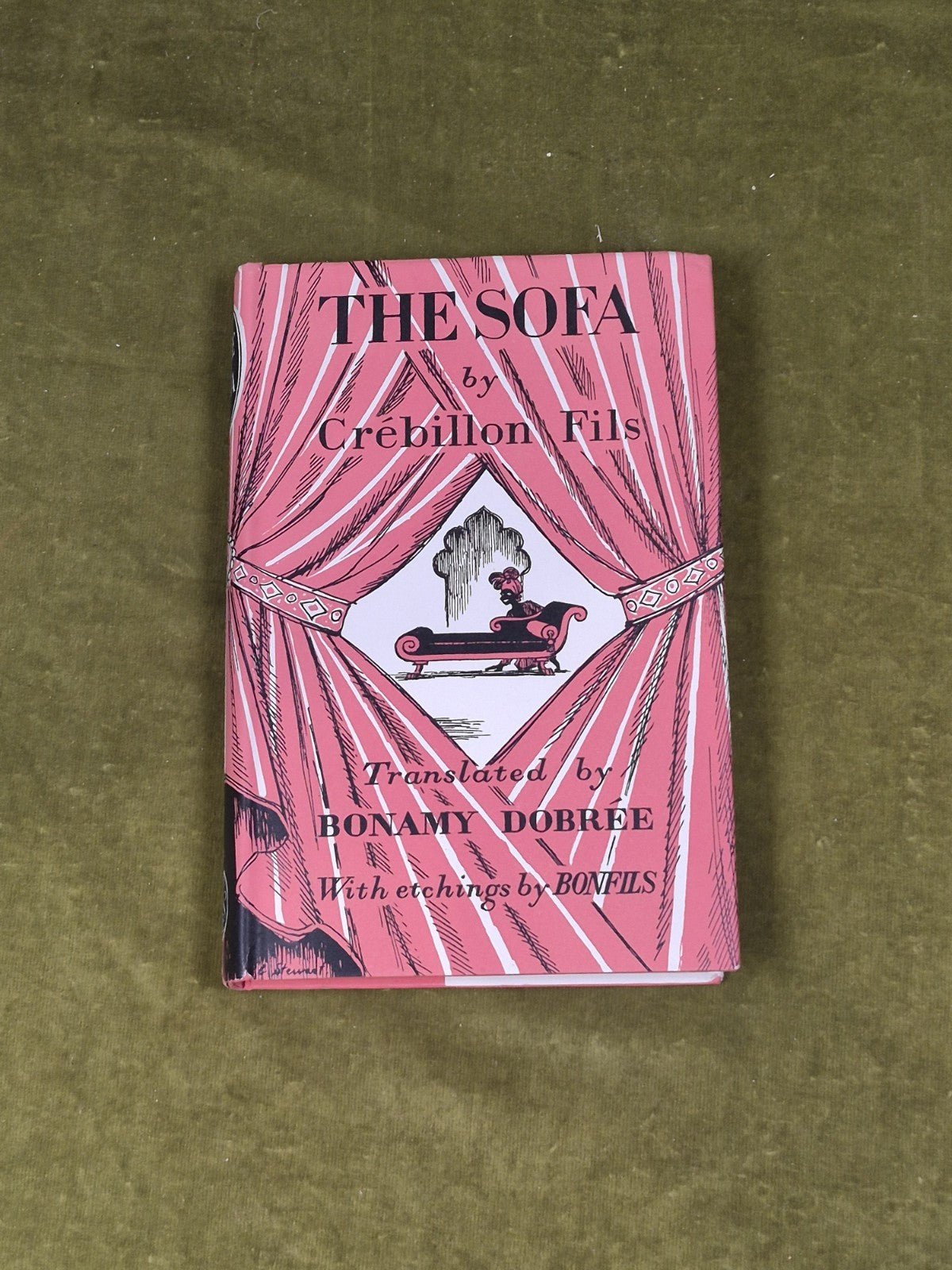 The Sofa - Crebillon Fils , The Folio Society 1951, 1st thus HB DJ0