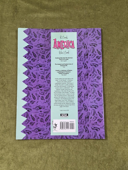 R. Crumb's America by Robert Crumb , Knockabout 1994 Paperback1
