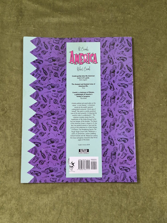 R. Crumb's America by Robert Crumb , Knockabout 1994 Paperback1