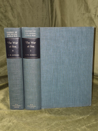 History of The Second World War - Vol I & 2 - The War At Sea by S. Roskill HMSO4