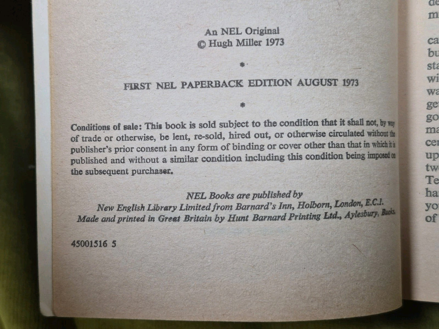 Hugh Miller The Drop Out 1st ed 1973 New English Library NEL vintage paperback4