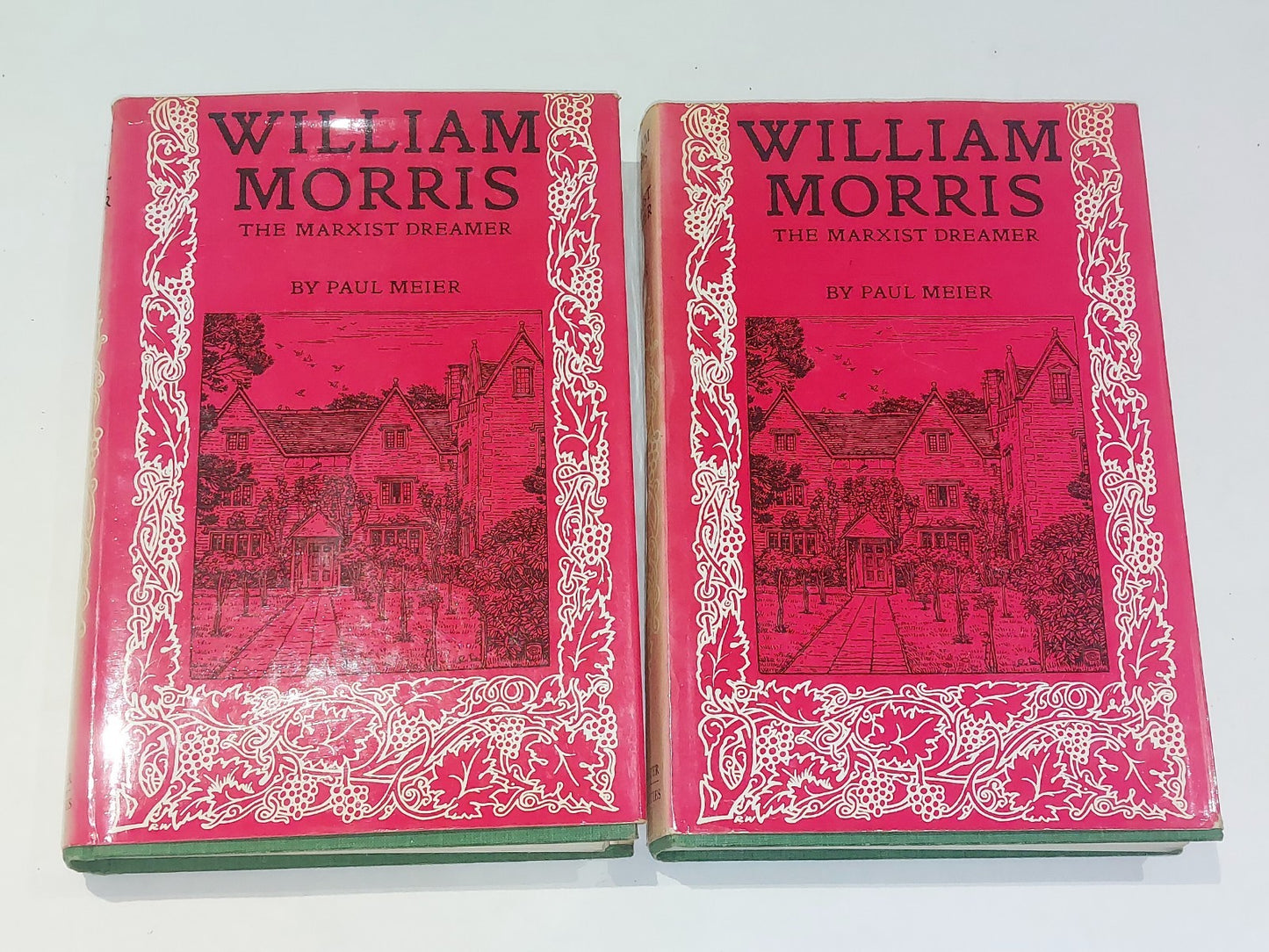 William Morris : The Marxist Dreamer (1978) Paul Meier [2 Vol Set] Hb Books0