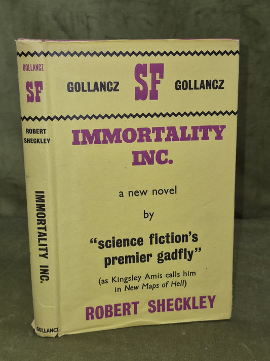 Robert Sheckley Immortality Inc. Gollancz SF First Edition Sci Fi Classic 19630