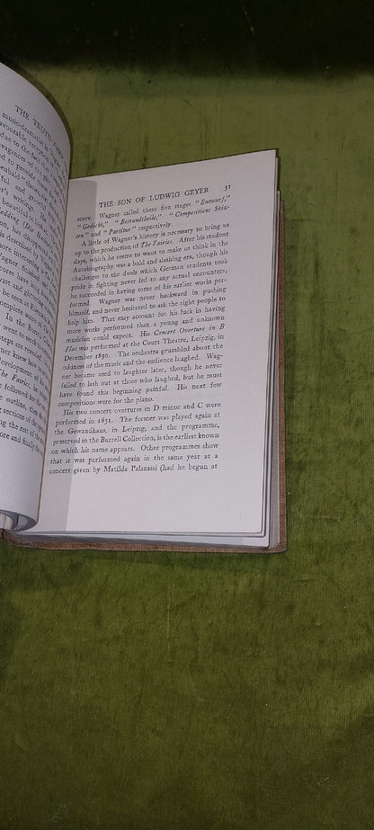 The Truth About Wagner By Philip Hurn & Waverley Root [Cassell & Co] 1930 Hb4