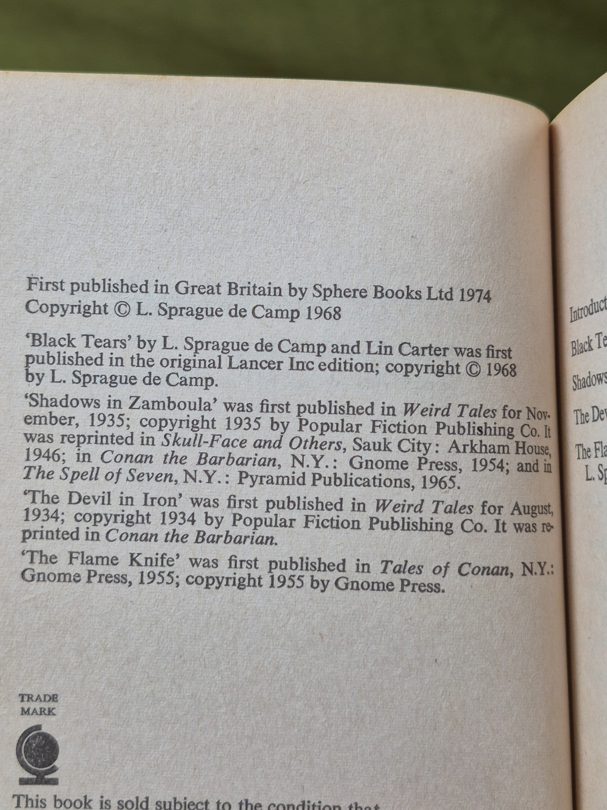 Conan First Editions 1974 Sphere Job Lot First 10 Books Paperback7