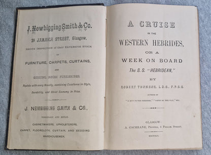 A Cruise In The Western Hebrides - S.S. Hebridean - Robert Thomson 1891 Signed4