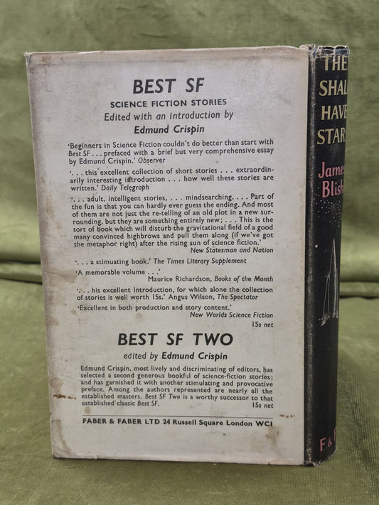 They Shall Have Stars James Blish First Edition Hardback 1956 Faber1