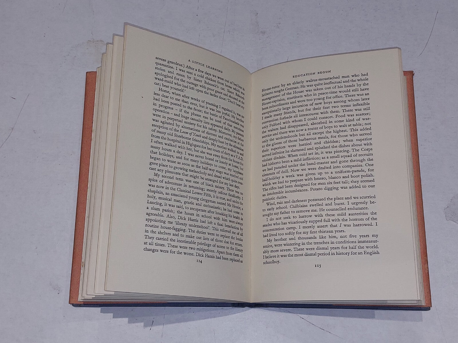 A Little Learning by Evelyn Waugh First Edition 1964 HB DJ3